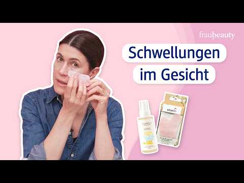 Schwellungen im Gesicht? Diese Hilfsmitteln helfen Dir!