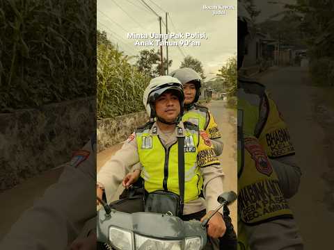 Minta Uang Pak Polisi, Anak Tahun 90βan.π #nostalgia #jadul
