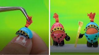 DIY Mini Brave Egg | MINIATURE IDEAS FOR DOLLHOUSE | #Shorts