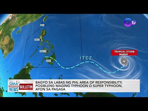 Bagyo Sa Labas Ng PAR, Posibleng Maging Typhoon O Super Typhoon, Ayon ...