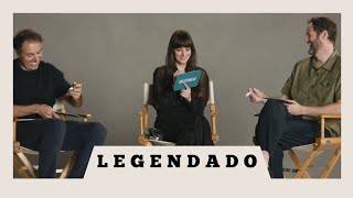 [LEGENDADO] Dakota Johnson, Kyle Marvin e Michael Covino respondem dilemas de relacionamentos