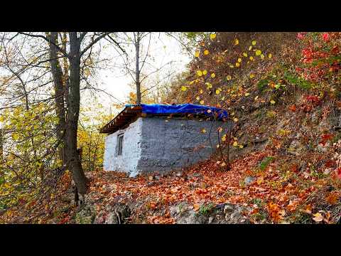 Restoring a 30 year STONE HOUSE: the first smoke from the FIREPLACE