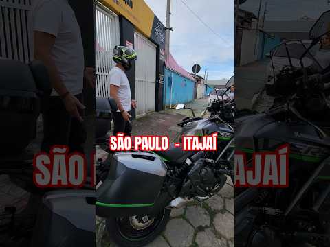 Pra moto, não tem distância! Parabéns Casal! #kawasaki #versys #moto #viagem #sonhorealizado #shorts