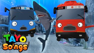 ✨New✨ Blue Shark 🦈 | Tayo Shark Song | Tayo Nursery Rhymes and Kids Songs