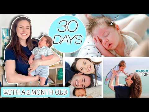 30 Full Days With A Newborn At 2 Months Old ! Realistic Day In The Life Postpartum !
