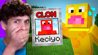 Trolleé a Mi Amigo con su CLON GEMELO en Minecraft
