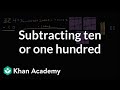 Subtracting 1, 10, or 100: Key Concepts in Early Math