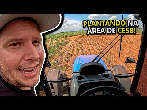 PLANTIO DA SOJA COMEÇOU PLANTANDO A ÁREA DO CESB