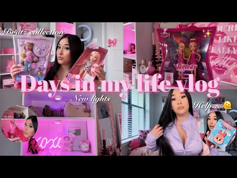 CHILL DAYS IN MY LIFE VLOG ♡: blind boxes, bratz collection, PR, scary moment, movies, & self care