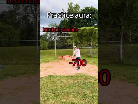 Baseball Practice Aura?⚾️