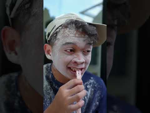 RAMBUT NENEK GULALI TEPUNG #bandungpisan #ngeshortsbareng #luqmanrv #shorts