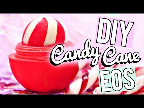 DIY Candy Cane EOS LIP BALM!