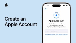 How to create an Apple Account | Apple Support
