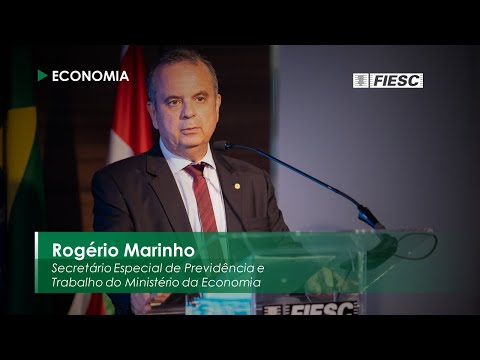 FIESC – Entrevista com secretário de Previdência e Trabalho do Ministério da Economia Rogério Marinho