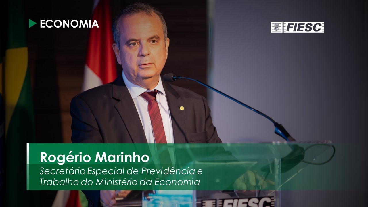 FIESC – Entrevista com secretário de Previdência e Trabalho do Ministério da Economia Rogério Marinho