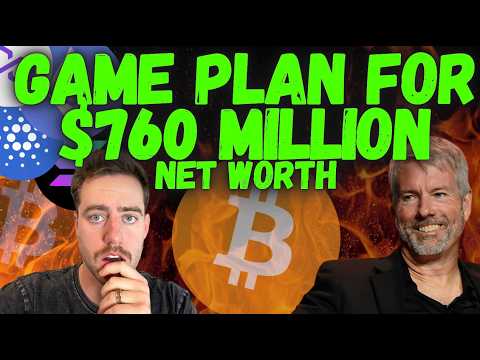 MICHAEL SAYLOR - THE STRATEGY TO MAKE YOU WORTH $760 MILLION DOLLARS IN BITCOIN!!