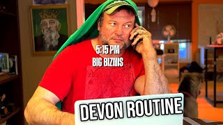DEVON LARRATT INSANE  MORNING ROUTINE