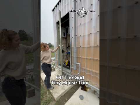 She Lives Full-Time in Her DIY Off-the-Grid Tiny House! Discover Her Sustainable Home Life