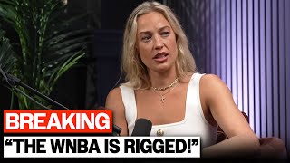 Sophie Cunningham GOES NUTS As CORRUPT WNBA Referees RIGGED Indiana Fever Loss to Dallas Wings