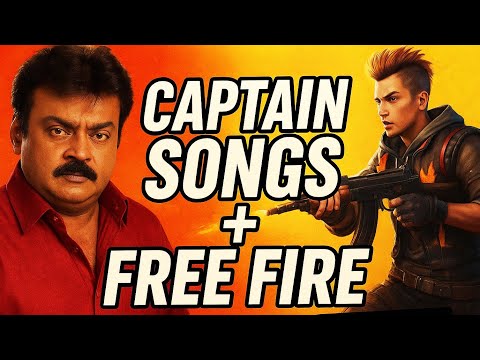 🫡கேப்டன் விஜயகாந்த் சூப்பர் டூப்பர் ஹிட் பாடல்கள் 🎶🔥 | Free Fire Gameplay 🎮 | DK’s AhiradiMIX”