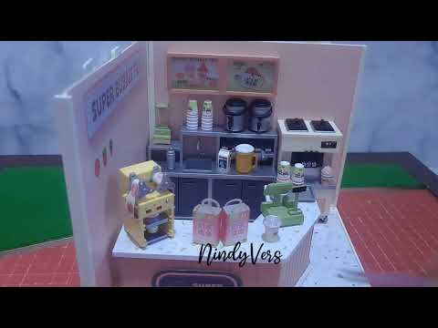 Toko Boba Versi Miniature by Rolife #shorts #short #miniature #shortvideo #shortsfeed #diy #2023