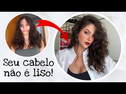 Finalização cabelo ondulado em 5 minutos sem difusor