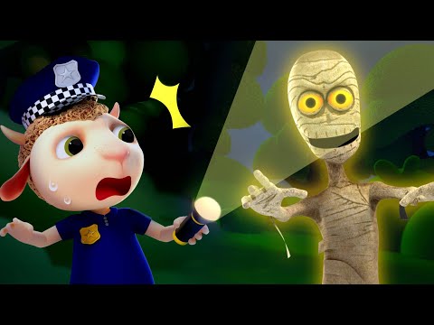 The Policeman Met the Mummy in the Forest | Cartoon for Kids | Dolly and Friends