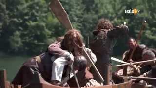 Michael Joachim Heiss im Bericht über die Dreharbeiten für "Die Salzpiraten vom Traunsee"