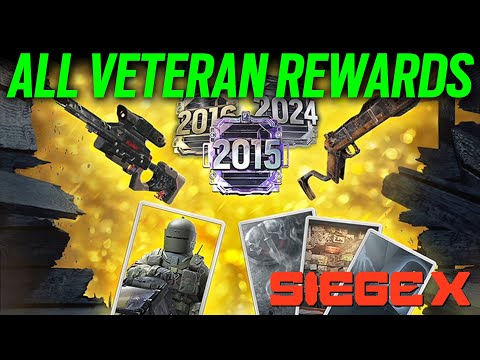 All Veteran Rewards - 6News - Tom Clancy's Rainbow Six Siege X - Operation Daybreak