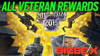 All Veteran Rewards - 6News - Tom Clancy's Rainbow Six Siege X - Operation Daybreak