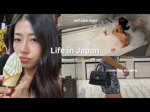 LIVING IN JAPAN | Chanel bag shopping, 5-star hotel in Tokyo, yummy japanese food!