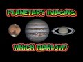 Telescope Focal Ratio Concepts