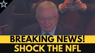 🚨SHOCKING ANNOUNCEMENT: The Cowboys Official Decision STUNS the Entire NFL!