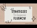 Reading Fluency and Techniques