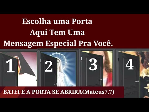 Escolha Uma Porta, Tem Uma Mensagem Especial Pra Você.