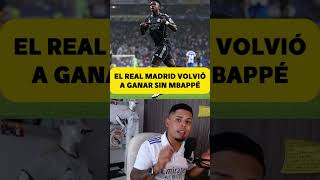 El Real Madrid volvió a ganar sin Mbappé #realmadrid #futbol #mbappe #ViniciusJr