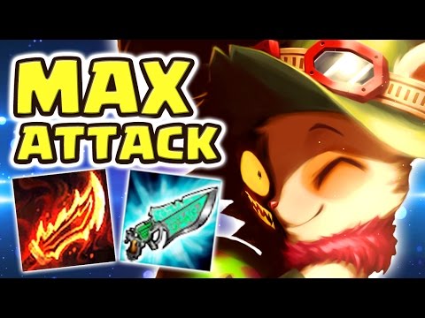 THE SWEETEST REVENGE | MAX ATTACK SPEED RAGEBLADE TEEMO JUNGLE - Nightblue3