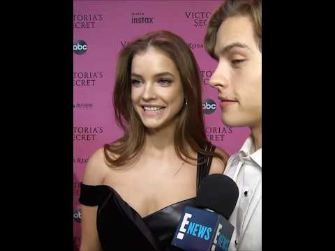 A match made in heaven. So happy.#barbarapalvin #dylansprouse #love