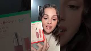 New cheek & lip set 💋😍 #rarebeauty #selenagomez #usa #california #lipgloss