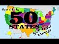 Exploring the Origins of State Names in the U.S.