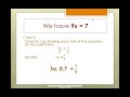 Converting Repeating Decimals to Fractions