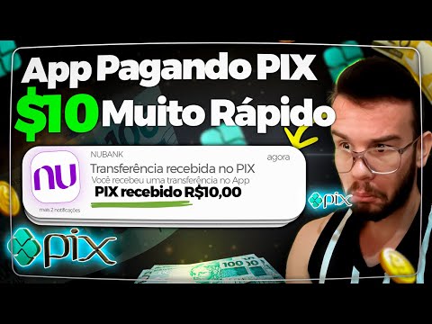 [$10 REAIS MUITO RÁPIDO] MELHOR APP para GANHAR DINHEIRO no PIX - Aplicativo para Ganhar Dinheiro 😮