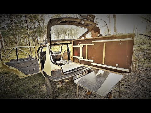 Je TRANSFORME ma 205 en CAMPING CAR avec 50€ !