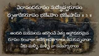 శ్రీహరి స్తోత్రం తెలుగు అర్థాలతో || జగజ్జాలపాలం కనత్కంఠమాలం
