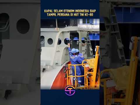 Kapal Selam Otonom Indonesia Siap Tampil Perdana di HUT TNI ke-80 #military