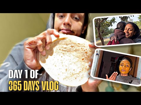 Kaisi roti banati hai meri behan🤣❤️||chandnichoudhary44||365 days vlog