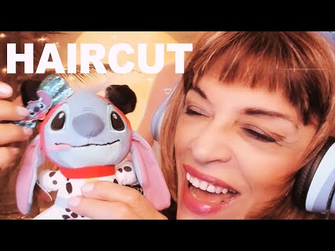 STICHY EN EL SALON DE BELLEZA💇‍♀️HAIRCUT & ACCESSORIES