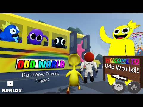 RAINBOW FRIENDS CHAPTER 2 CRIEI MINHA PRÓPRIA ATUALIZAÇÃO CAPÍTULO 2  NOVO FINAL E JUMPSCARE!