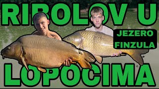 ŠARANSKI RIBOLOV USRED LOPOČA NA JEZERU FINZULA🎣