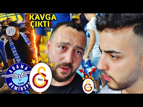 ADANA STADINA SIZDIK, KAVGA ÇIKTI, OLAY GÖRÜNTÜLER!! | Adana Demirspor 1-5 Galatasaray